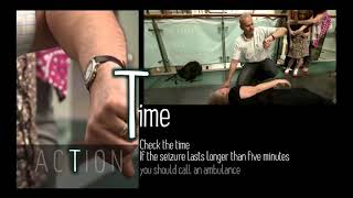 Learn seizure first aid in 45 seconds