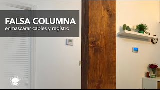 Como construir una falsa columna