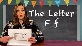 Letter F Lesson for Kids | Letter F Formation, Phonic Sound, Words that start with F.