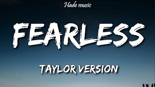 Download Taylor Swift - Fearless (Taylor's Version) (Lyrics) mp3