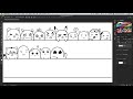 how to draw 30 cute faces expressions doodle art for beginners doodles by trang babie part 1