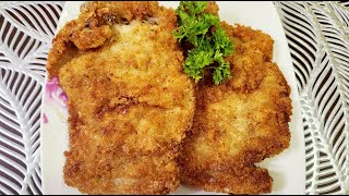 CRISPY BREADED PORK CHOP RECIPE | HOW TO MAKE FRIED BREADED PORK CHOPS