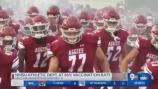 NMSU vaccination rate update