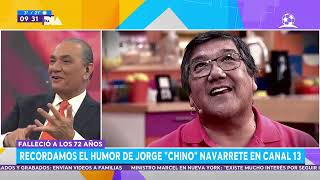 Ricardo Meruane recuerda humor de Jorge Chino Navarrete. Tu Día, 2022