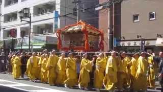 20140921　根津神社神幸祭　千駄木付近