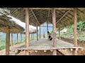 Build and complete the bamboo floor of the girl's new house | Lý Tiểu An