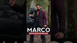 300 Litres Of Bloods Used In Marco🔥 #unnimukundan #marco #trending #shorts #movie