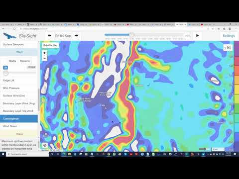 Data Visualizations In Skysight For Soaring Forecasts Summer Youtube