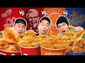 POPEYES vs JOLLIBEE vs KFC vs CHURCH'S - FAST FOOD FRIED CHICKEN BATTLE!