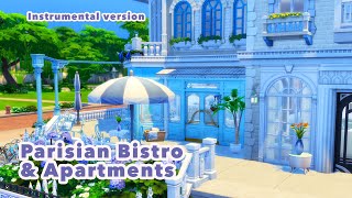 Parisian Apartment Complex | Instrumental Sims 4 Speedbuild | No CC