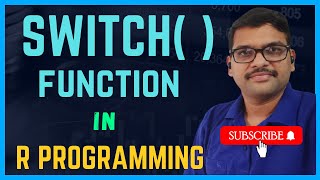 SWITCH( ) FUNCTION IN R-PROGRAMMING || SWITCH CASE IN R-LANGUAGE || R LANGUAGE