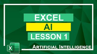 Excel Artificial Intelligence Lesson 1 - Excel Solver Tutorial - Lessons for Everyone