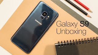 Samsung Galaxy S9 Unboxing \u0026 Set Up