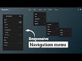 Professional Responsive Navbar | HTML CSS JavaScript Tutorial | Mayancoders