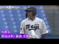 【注目選手／2024年春季リーグ戦】明治／外野手 飯森太慈（４年）