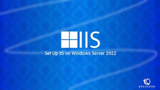 Install IIS on Windows Server 2022