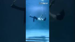 India's First Underwater Dance Sensation #dance #skills #shorts