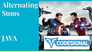 "Alternating Sums" - Codesignal #14 - JAVA Solution