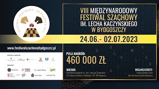 VIII Międzynarodowy Festiwal Szachowy w Bydgoszczy - komentują GM Pakleza i IM Brodowski