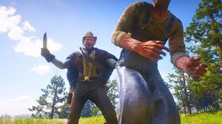 Red Dead Redemption 2 - Epic Brutal \u0026 Funny Moments Compilation #12