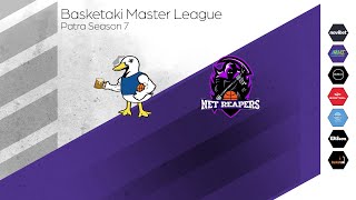 Basketaki Patra Master League - ΝΤΑΡΙ ΝΤΑΡΙ BC vs Net Reapers (11/12/24)