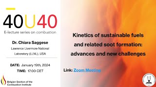 Chiara Saggese - Kinetics of sustainable fuels and related soot formation: advances and challenges