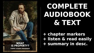 What Is Property? (2/2) 🔥 By Pierre-Joseph Proudhon. FULL Audiobook