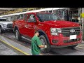 How The Powerful New Ford Ranger is Built Inside Massive Factory - Production Line