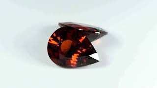 7.86 ct NATURAL SPESSARTITE GARNET Pear Pair