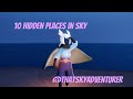 10 Hidden Places in Sky DEBUT VIDEO!