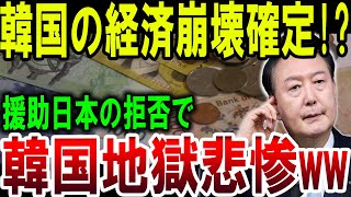 【絶望】韓国の経済崩壊確定!?援助日本の拒否で 韓国地獄悲惨ww 【ゆっくり解説】