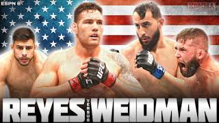 UFC on ESPN 6: Reyes vs Weidman Predictions- Kamikaze Overdrive MMA #368
