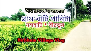 গ্রাম-বাটি পানিটা।সব রকম ফসল চাষের গ্রাম#birbhumvillage#bengalirurallife#VillageLife vlog