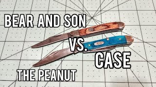 Comparing a Bear and Son Peanut to A Case Peanut