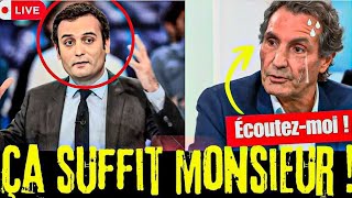 🛑 ÉCHANGE TENDU entre Florian Philippot et Jean Bourdin en DIRECT | débat 13 redif