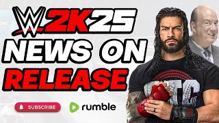 WWE 2k25 Trailer, Release Date \u0026 More On January 28 + NEW Screenshots!!! (News)