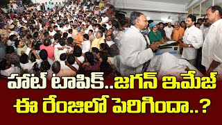 హాట్ టాపిక్..జగన్ ఇమేజ్ ఈ రేంజిలో పెరిగిందా?| Has The image Of YS Jagan Increased In This Range?