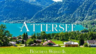 Attersee Lake 4K Nature Relaxation Film - Relaxing Piano Music - Travel Nature