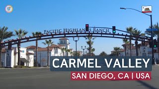 Carmel Valley, San Diego, CA | Driving USA & CALIFORNIA