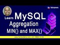 SQL Aggregate Functions - MIN, MAX Functions | DBMS | Harisystems