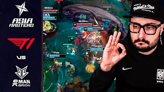 NUEVO ADC en T1 ¿SON la MEJOR ACADEMIA ACTUAL? T1 vs OK BRION ASIAN MASTERS 2025