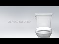 ContinuousClean Self-Cleaning Toilet Technology