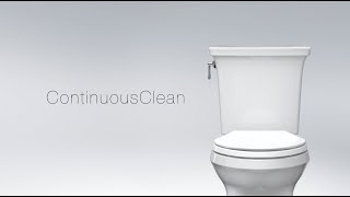 ContinuousClean Self-Cleaning Toilet Technology