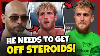 Andrew Tate Calls Out Logan Paul for Using Steroids!