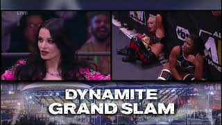 Saraya (Paige) debut entrance AEW dynamite September 21, 2022