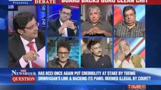 The Newshour Debate: N Srinivasan's comeback move fizzles - Part 1