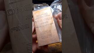 I was gifted a 1 KILO Copper Bar! #copper #copperbar #copperstacking