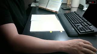 ('25. 2. 13, 목) [세무사 1차 D-72] Study with Me l 세시생(CTA) l 모닥불 ASMR l Live