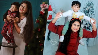 ഞങ്ങളുടെ christmas photoshoot BTS | #familyvlog |#photoshoot |#christmas