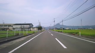 【松山市】愛媛県道339号 粟井浅海線/田園と山を貫く風早縦断道路[倍速](2020.8.22)